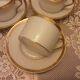 5 tasses et sous tasses  porcelaine limoges  gda