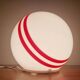 Very Rare Midcentury Table Ball Glass Lamp, 1970s