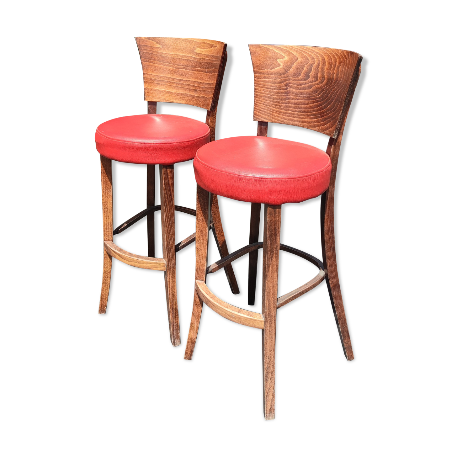 Pair Tabourets bar/style 1930
