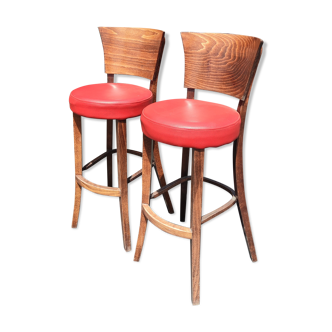 Pair Tabourets bar/style 1930