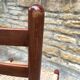 Italian chair in rope and wood