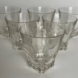 Set of 6 vintage glasses