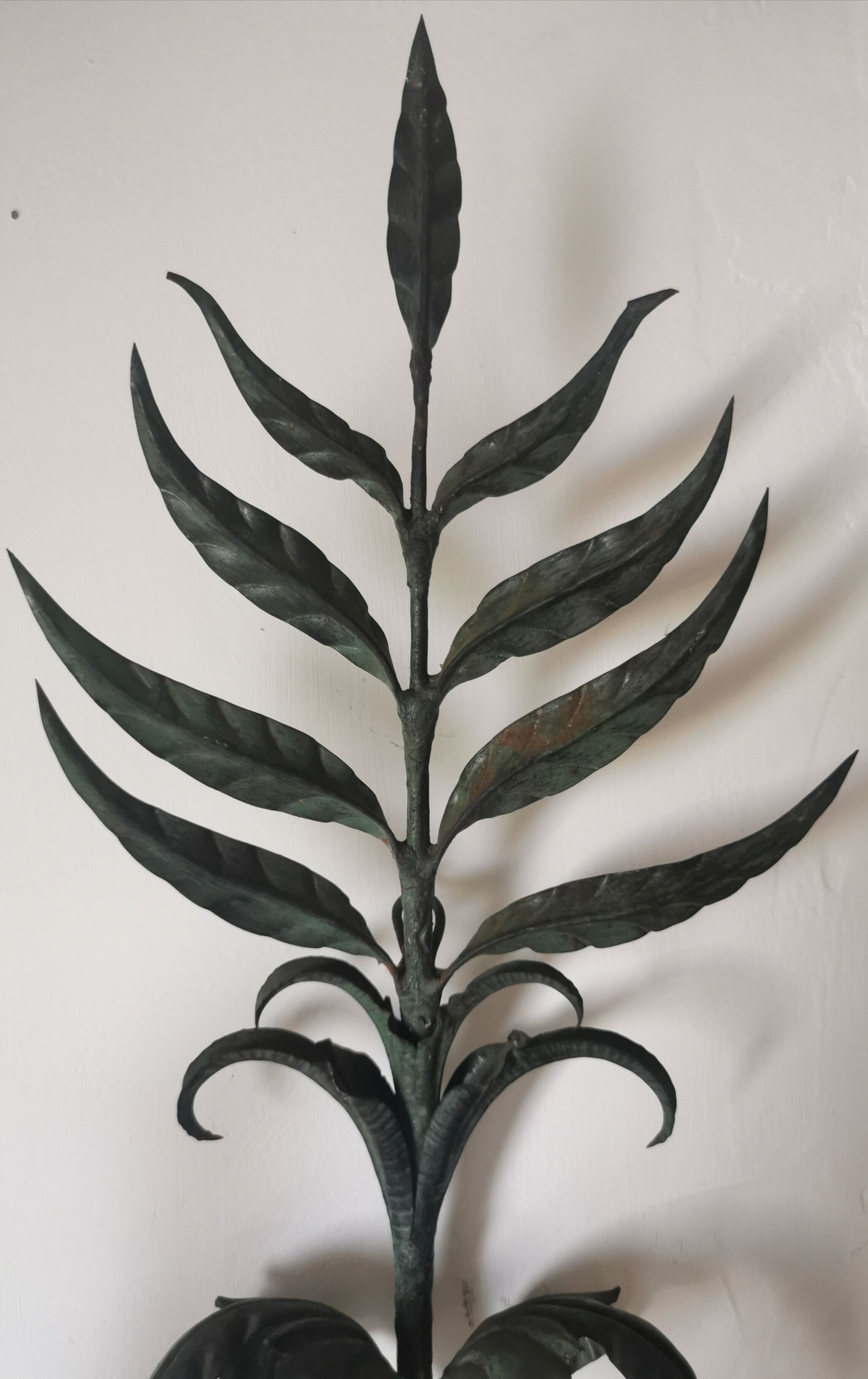 Wall lamp iron and sheet metal