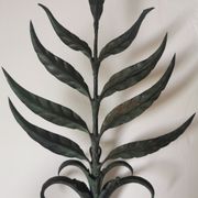 Wall lamp iron and sheet metal
