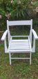Garden armchair