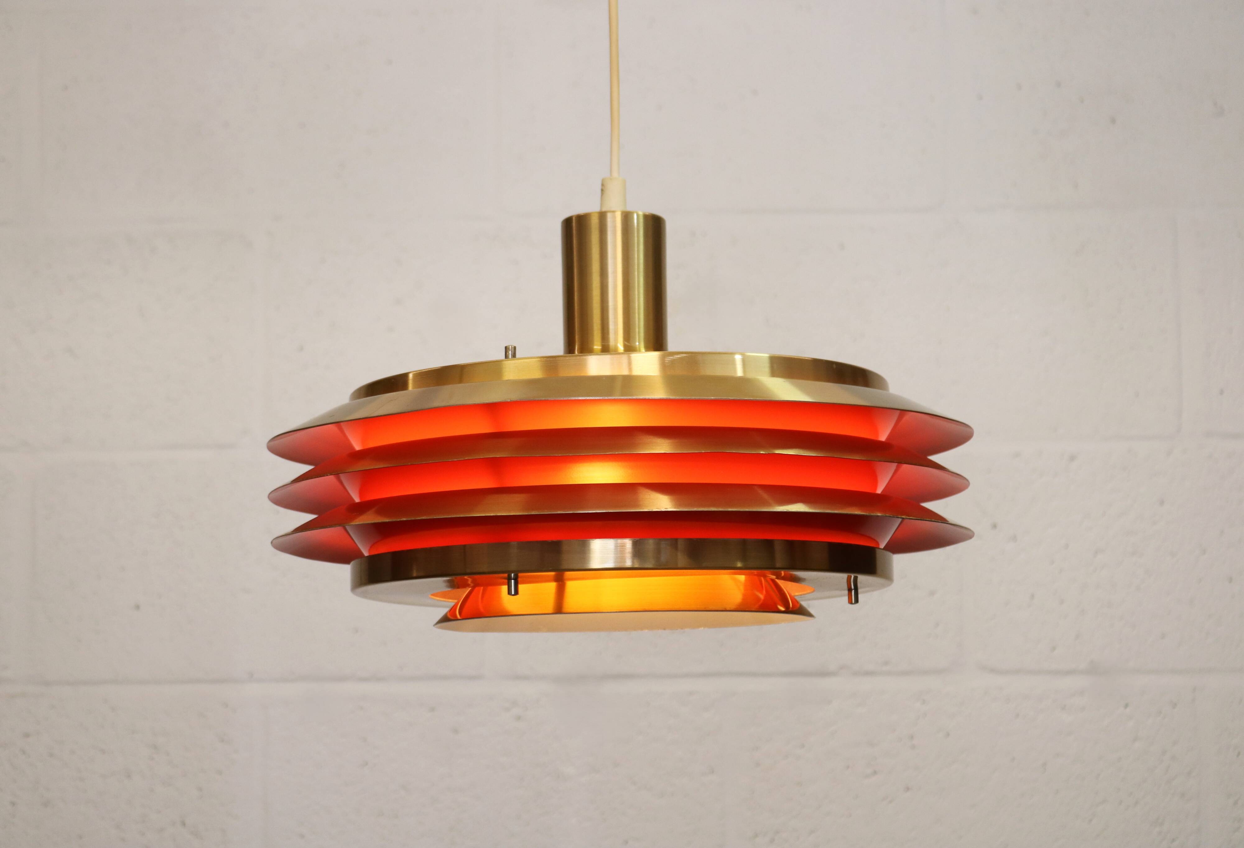 Very rare old Danish design lamp by Teknika model 400  - 60's