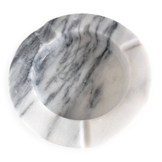 Round marble ashtray