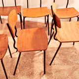 Set of 6 chairs Danish