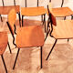 Série de 6 chaises danoises
