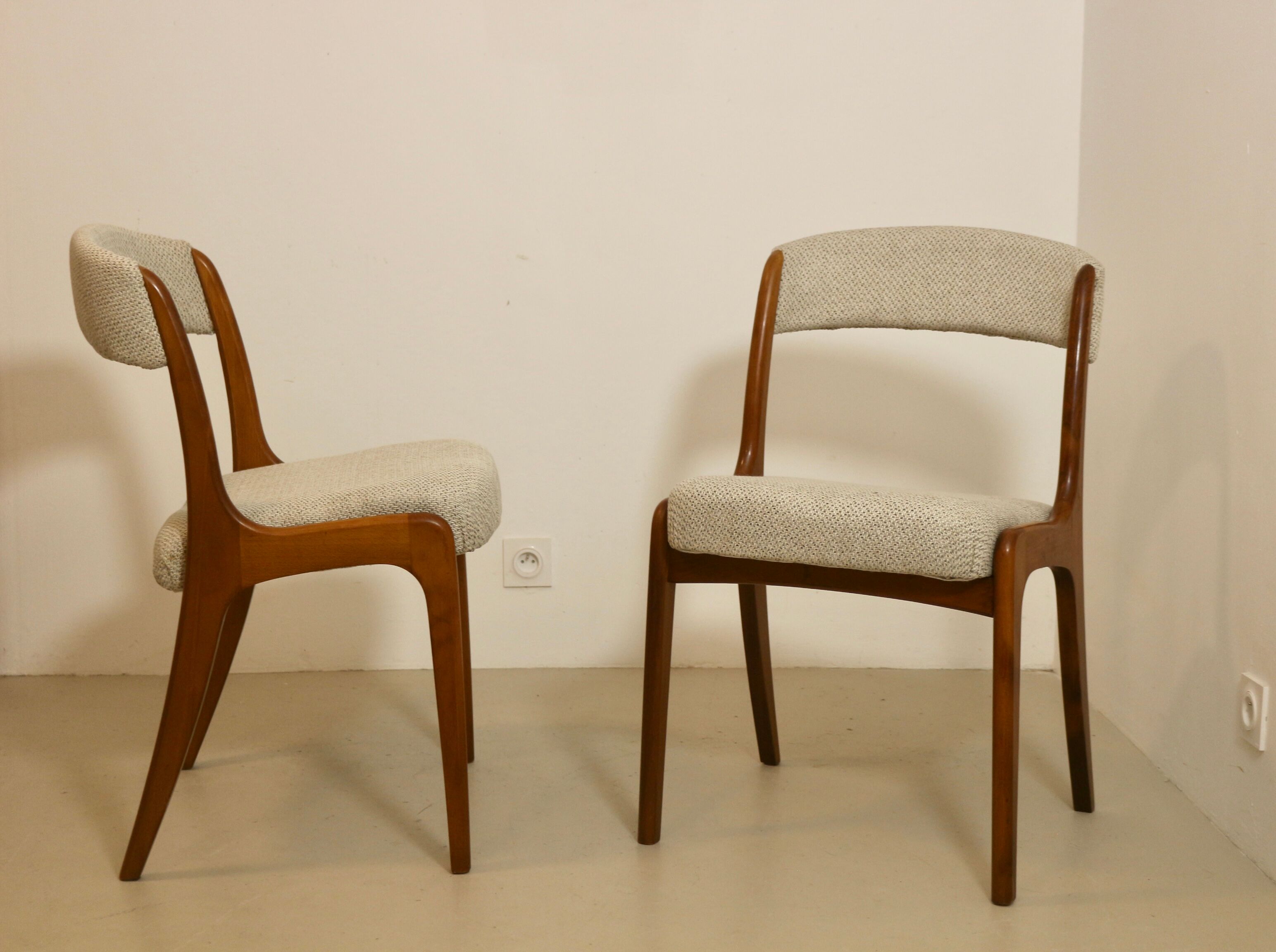 Pair of chairs gondola Baumann year 60