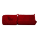 Red Alcantara Togo 2-seater sofa and corner by Michel Ducaroy for Ligne Roset, 2000s
