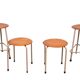 4 Industrial Marko working stools 1960s