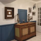 Low country sideboard, solid wood, stylized, late 18th century.