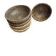 5 stoneware bowls