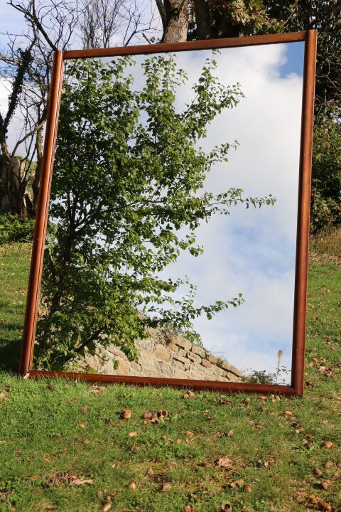 Wood mirror 1600mm