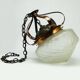20th century glass pendant lamp, Austro-Hungary, 1890s
