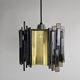 Claus Bolby pendant lamp brass and plastic