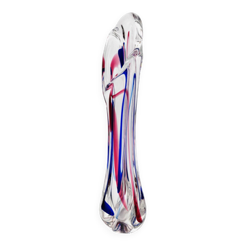 XXL Vase Crystal Max Verboeket Kristalunie Maastricht 43cm Signed