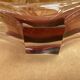 Old Empty Pocket Crystal Cup Purple & Transparent Vintage #B086