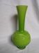 Vase verre opaline vert pomme