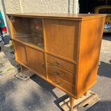 Vintage 60s sideboard with compass feet