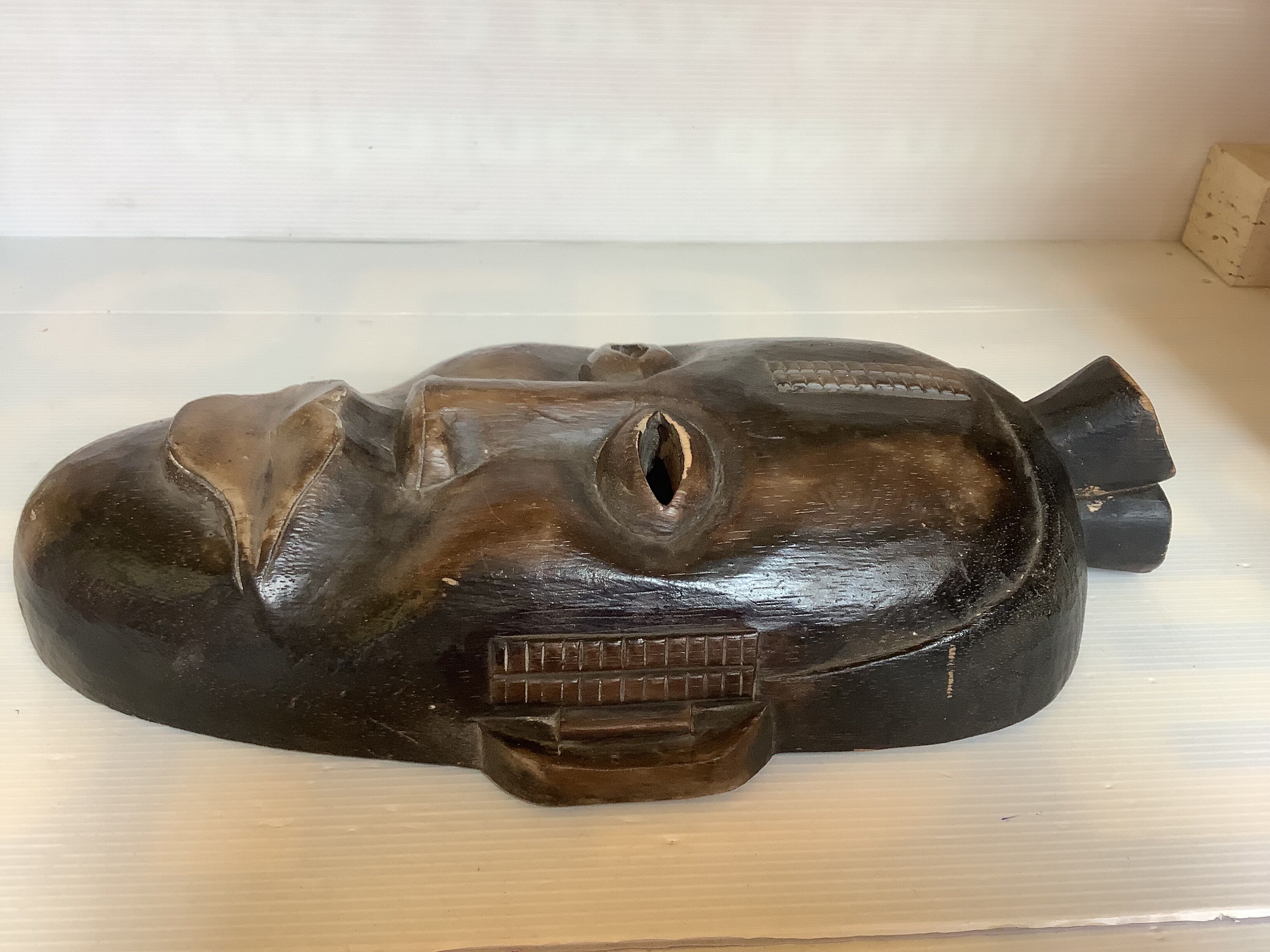 African wooden mask