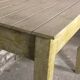 Table in light green patinated fir 1970