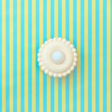 Luna Tall Butter White Wall Lamp