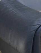 High-end black leather sofa, luxury De Sede sofa