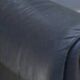High-end black leather sofa, luxury De Sede sofa