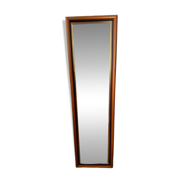 Miroir biseauté en bois