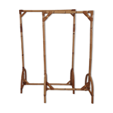 Deux porte-manteaux en bambou vintage