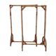 Two vintage bamboo coat racks