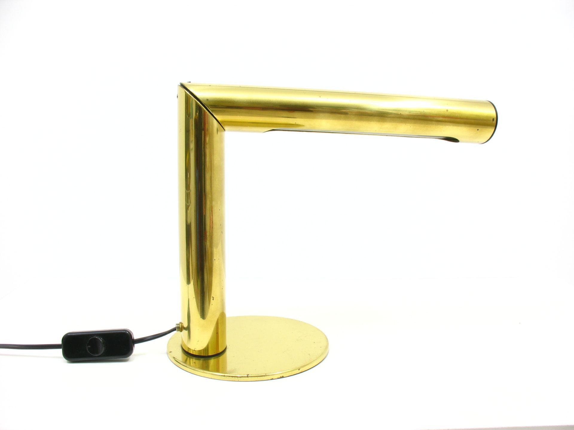 Golden desk lamp, 70