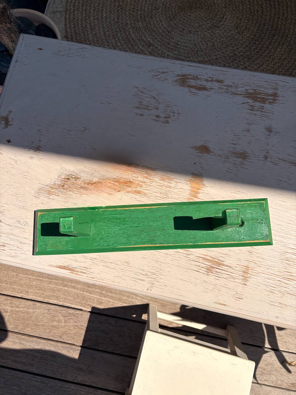 Vintage wooden coat hook