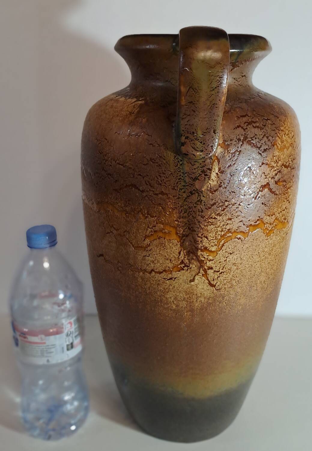 Large West Germany ceramic vase h 46 cm