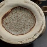 Ceramic liqueur service signed Vallauris