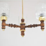Mid-century Chandelier by Jilove u Decina,1970‘s