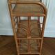 Bamboo and rattan shelf 80
