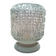 Old ceiling lamp lamp vintage white glass diamond tip ø 14 cm 100% 1970 vintage