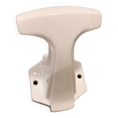 Patère Art Déco en porcelaine