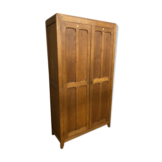 Parisian cabinet vintage solid oak