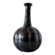Vase céramique émail noir 1950