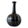 Vase céramique émail noir 1950