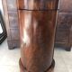 Somno empire period, flamed mahogany, anthracite Sainte-Anne marble