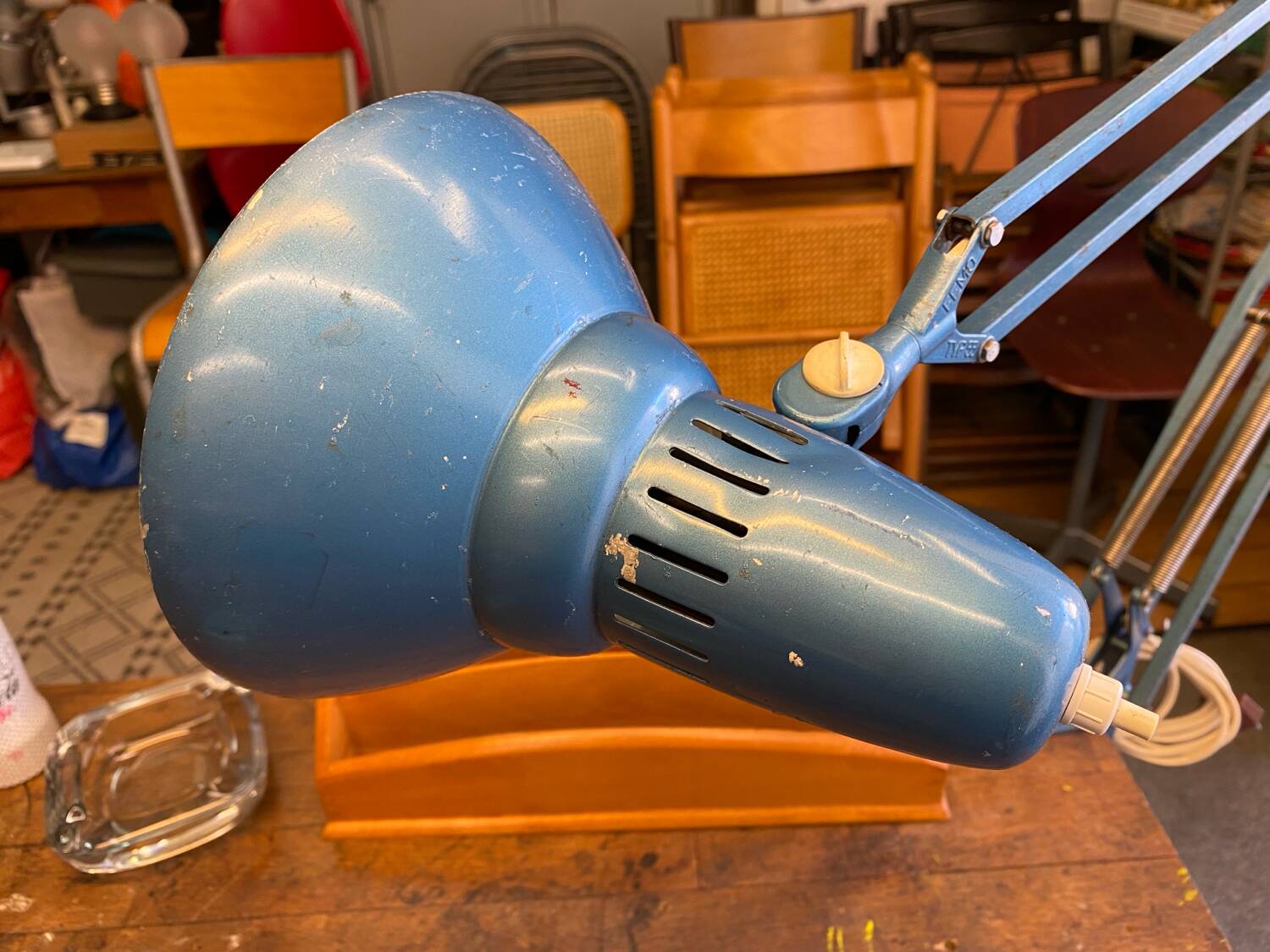 Febo 55 Scandinavian design architect desk lamp, vintage 70s