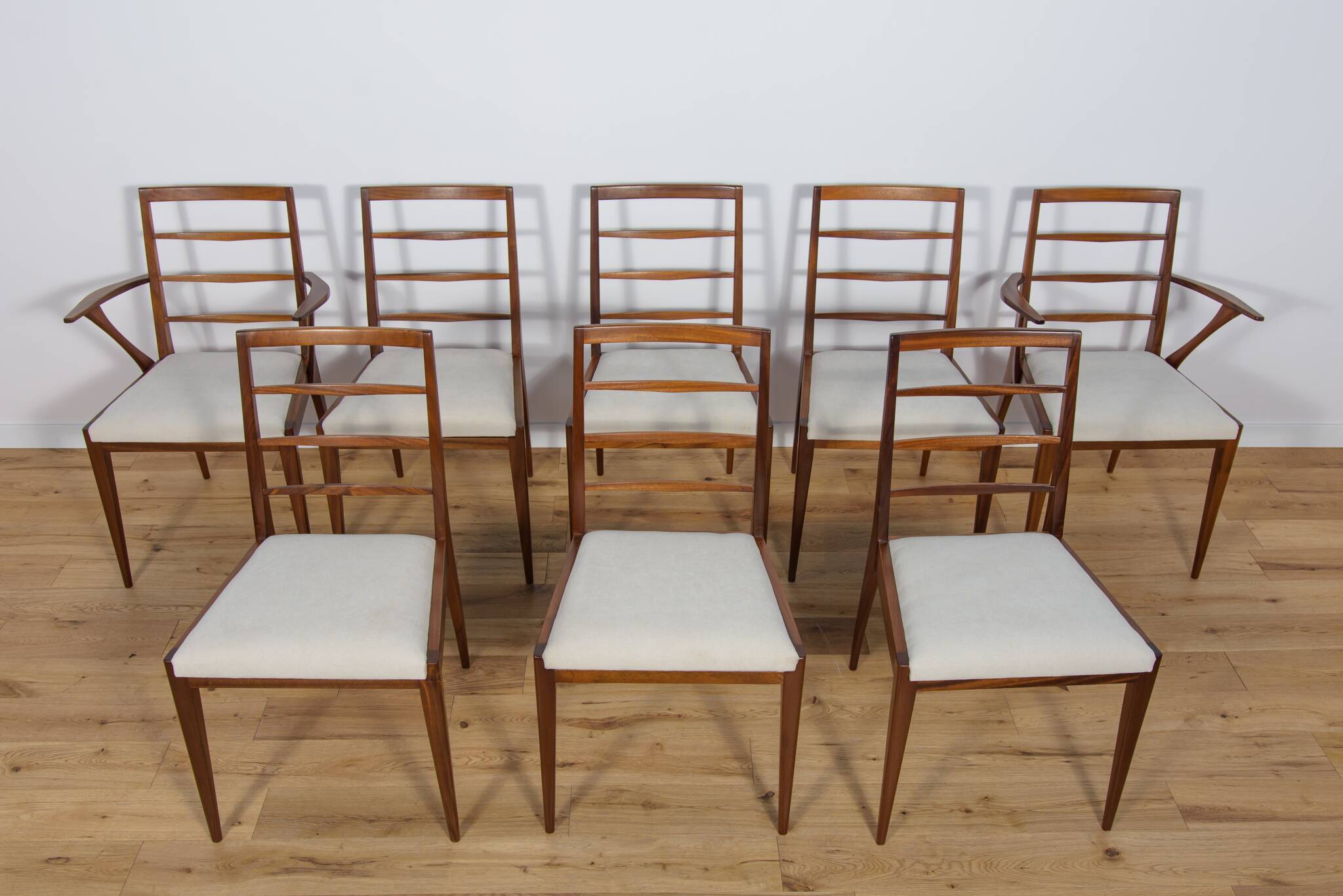 McIntosh Mid-Century Dining Chairs, 1960s, Set of 8