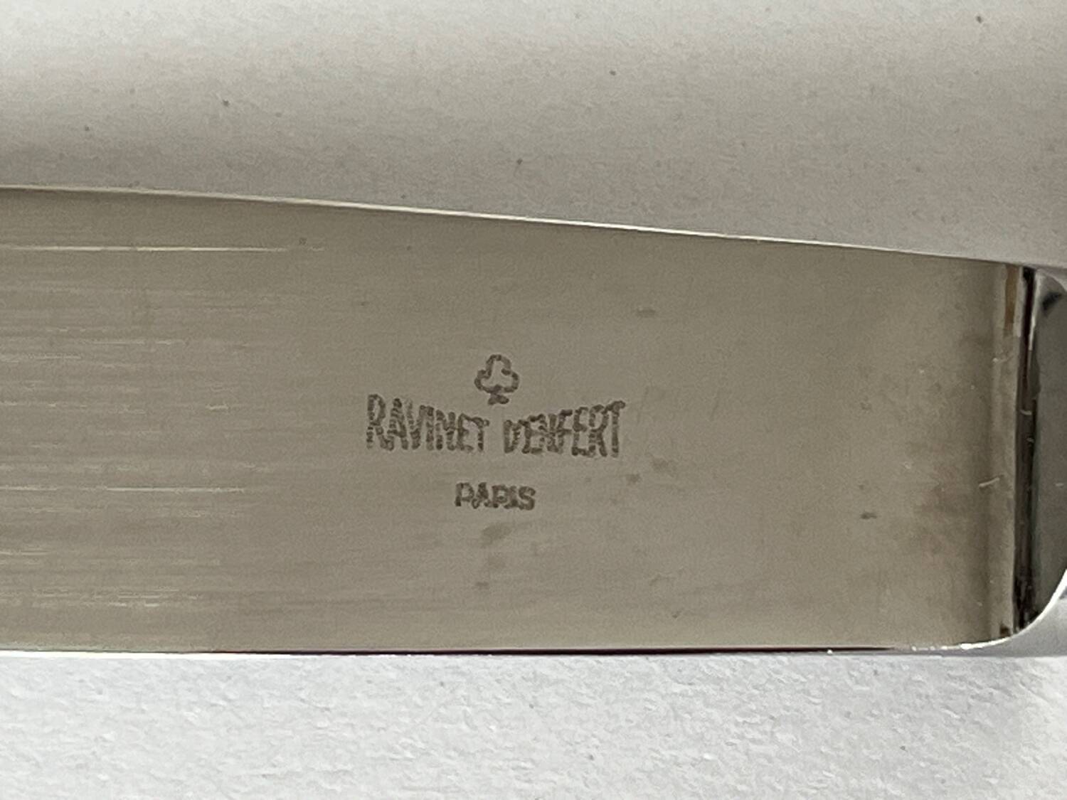 Ravinet d'Enfert silver plated cutlery set