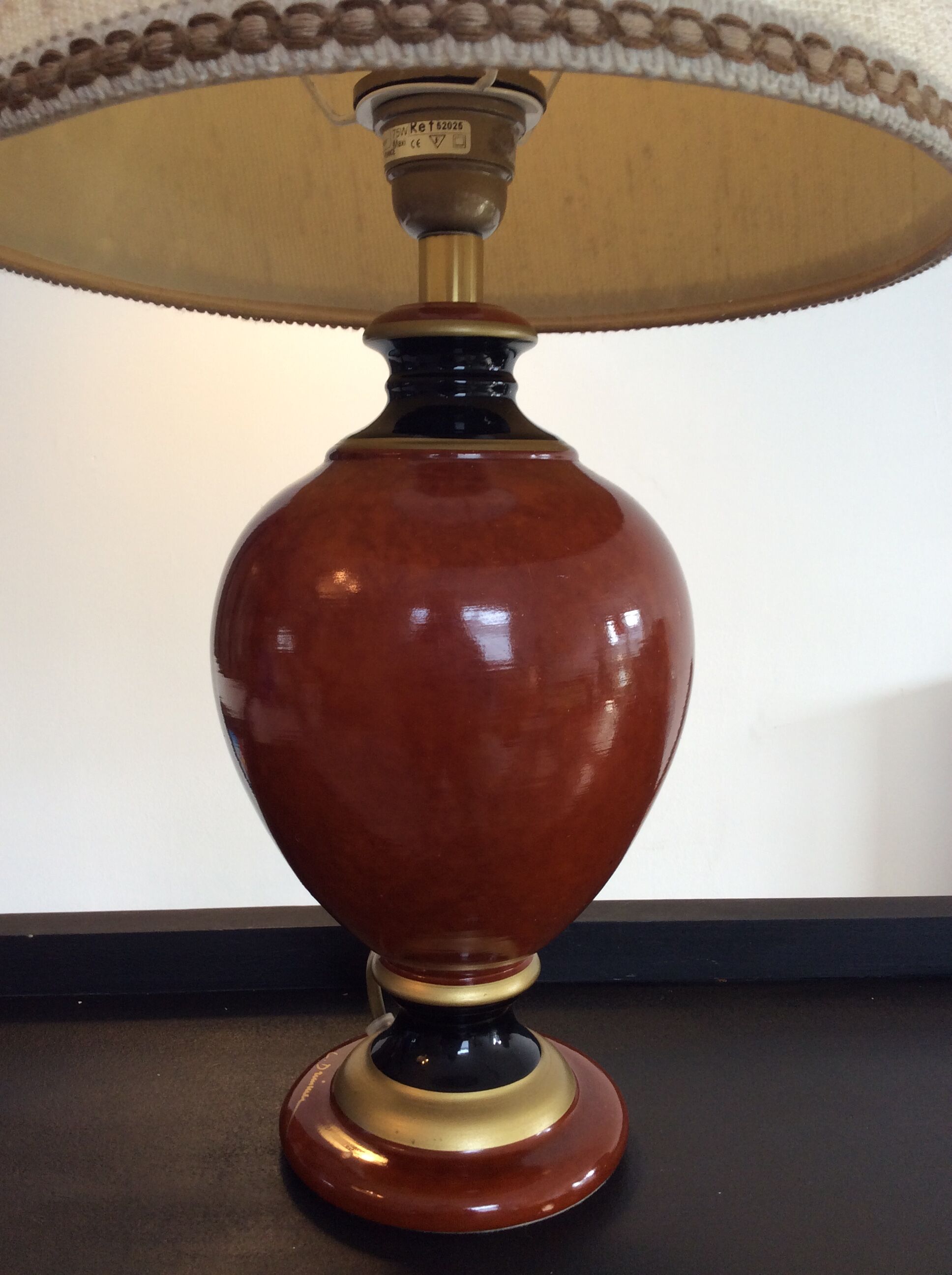 Vintage Louis Drimmer lamp from the 70s