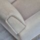 1970s, Danish vintage chair, furniture velour, ash wood, original condition.